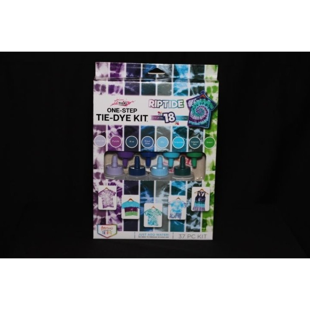 8 Color One-Step Tie-Dye Kit Riptide - Tulip Color